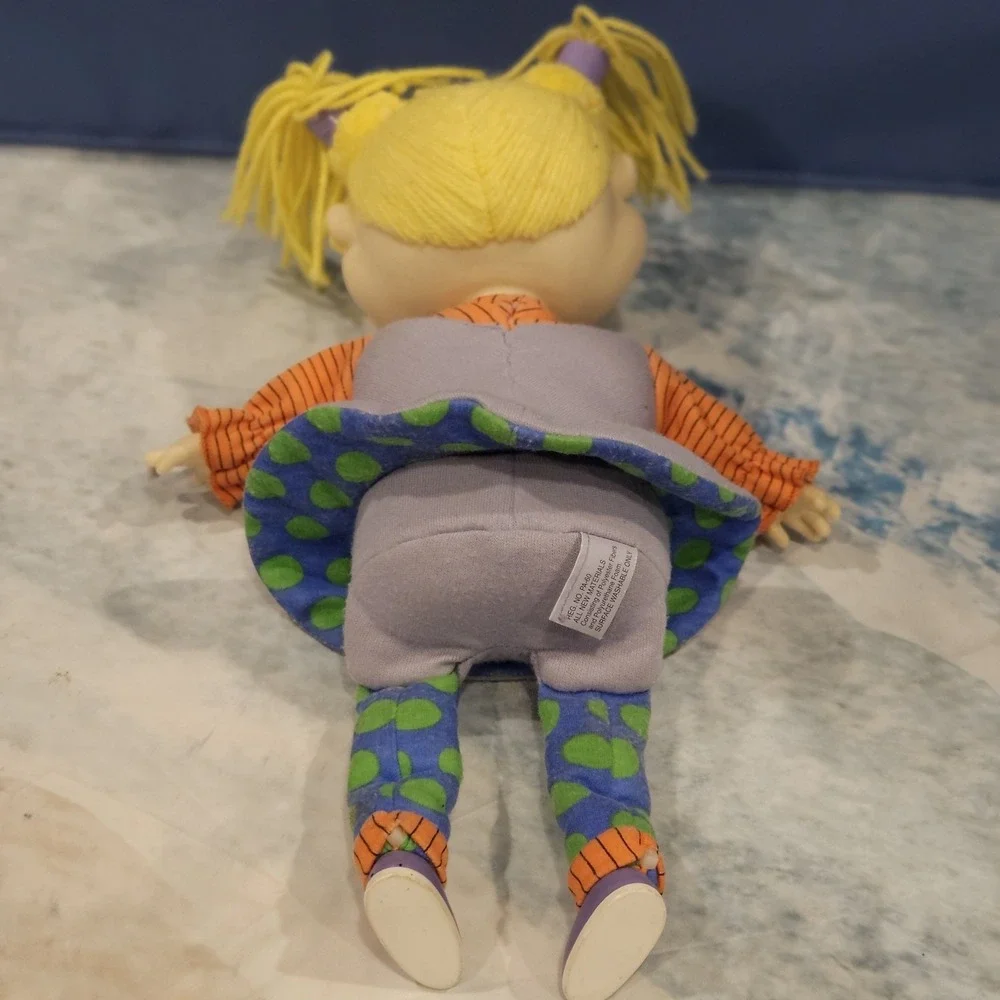 Vintage Rugrats Plush Lot Tommy Angelica 1997 1998 Mattel Reptar 16